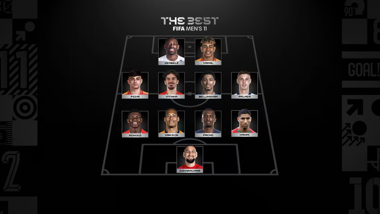 PSG dominon me gjashtë lojtarë në "Formacionin e Vitit" të “The Best FIFA 2025”