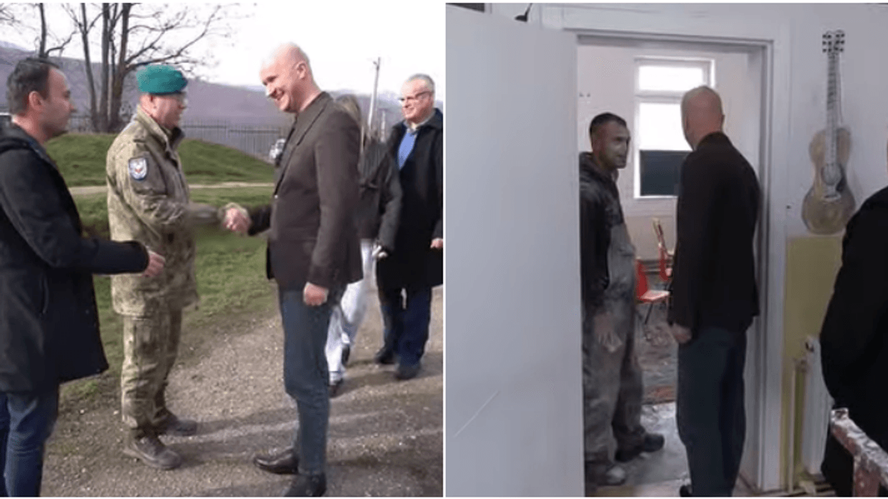Shkolla “Bajram Curri” në Mollopolc të Shtimes po rinovohet me mbështetje të KFOR-it Turk Shkolla “Bajram Curri” në Mollopolc të Shtimes po rinovohet me mbështetje të KFOR-it Turk