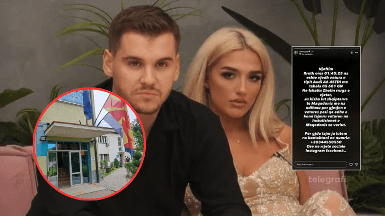 "E kishin lënë makinën ndezur", Policia e Tetovës jep detaje për vjedhjen e veturës së Adrit dhe Ilirianës në Maqedoninë e Veriut
