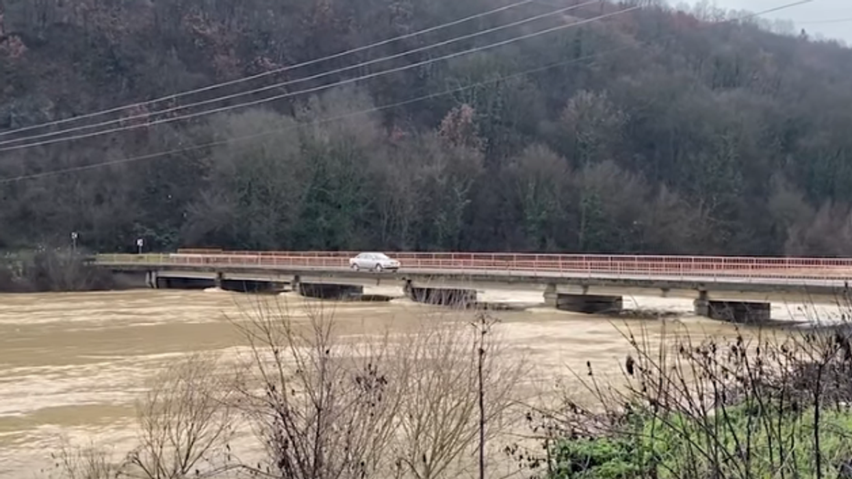 Rrezikohet ura mbi lumin Drin në fshatin Gjonaj pas vërshimeve të djeshme