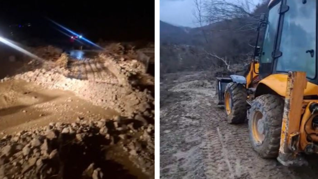 Emergjencat zhbllokojnë rrugët e fshatrave në Gjirokastër
