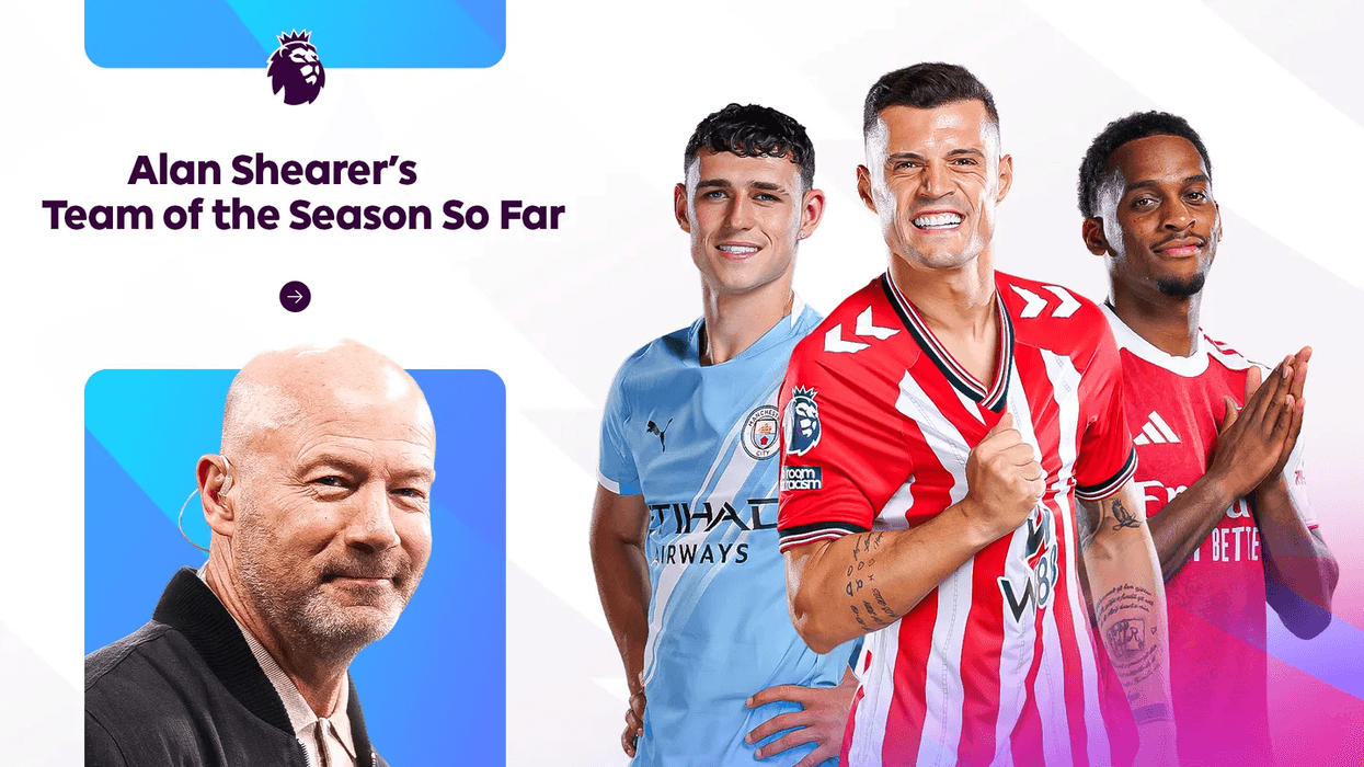 Alan Shearer zgjedh Granit Xhakën në formacionin e gjysmësezonit mes emrave të shquar dhe befasive Alan Shearer zgjedh Granit Xhakën në formacionin e gjysmësezonit mes emrave të shquar dhe befasive