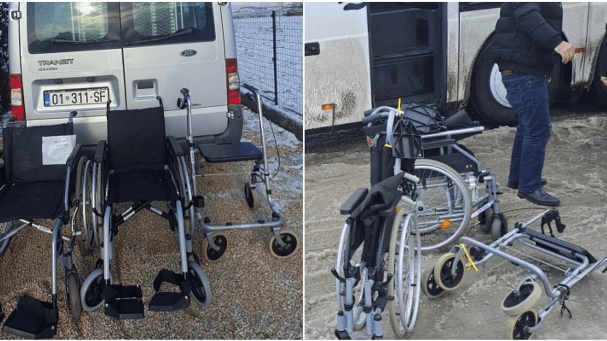 Shoqata nga Gjermania dhuron karroca dhe rollatorë për Handikosin në Drenas