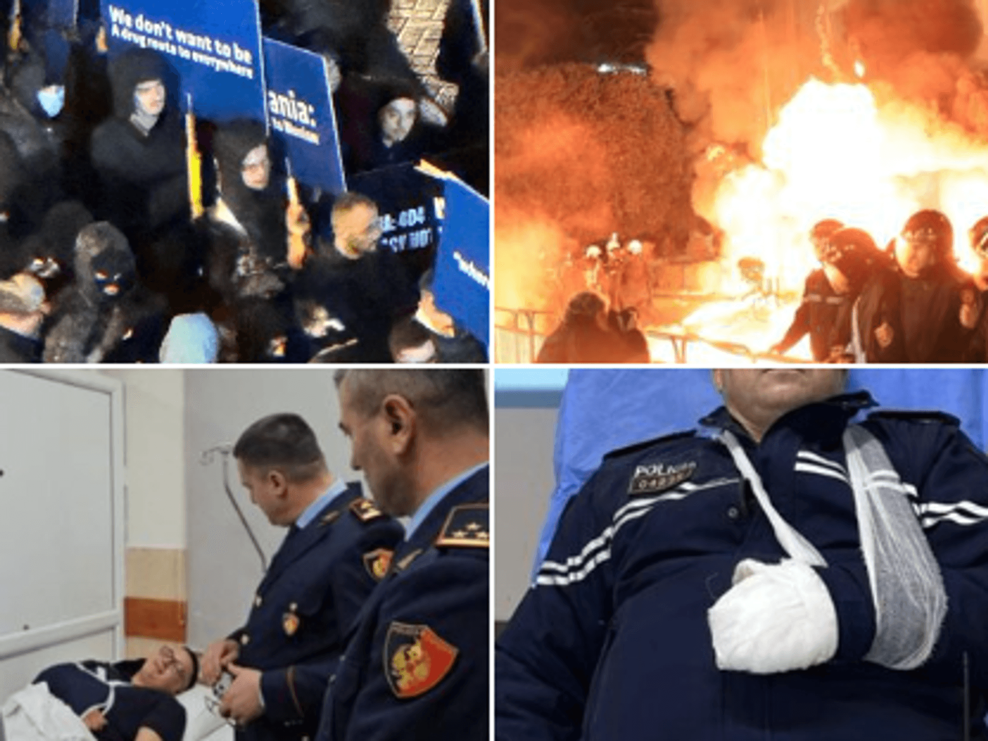 Rama për protestën e opozitës: Shteti nuk përkulet nga dhuna dhe vandalizmi Rama për protestën e opozitës: Shteti nuk përkulet nga dhuna dhe vandalizmi