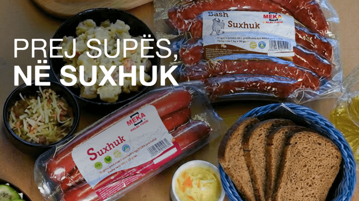 Shije tradicionale dhe standard halal - ky është suxhuku i Meka Halal Food Shije tradicionale dhe standard halal - ky është suxhuku i Meka Halal Food