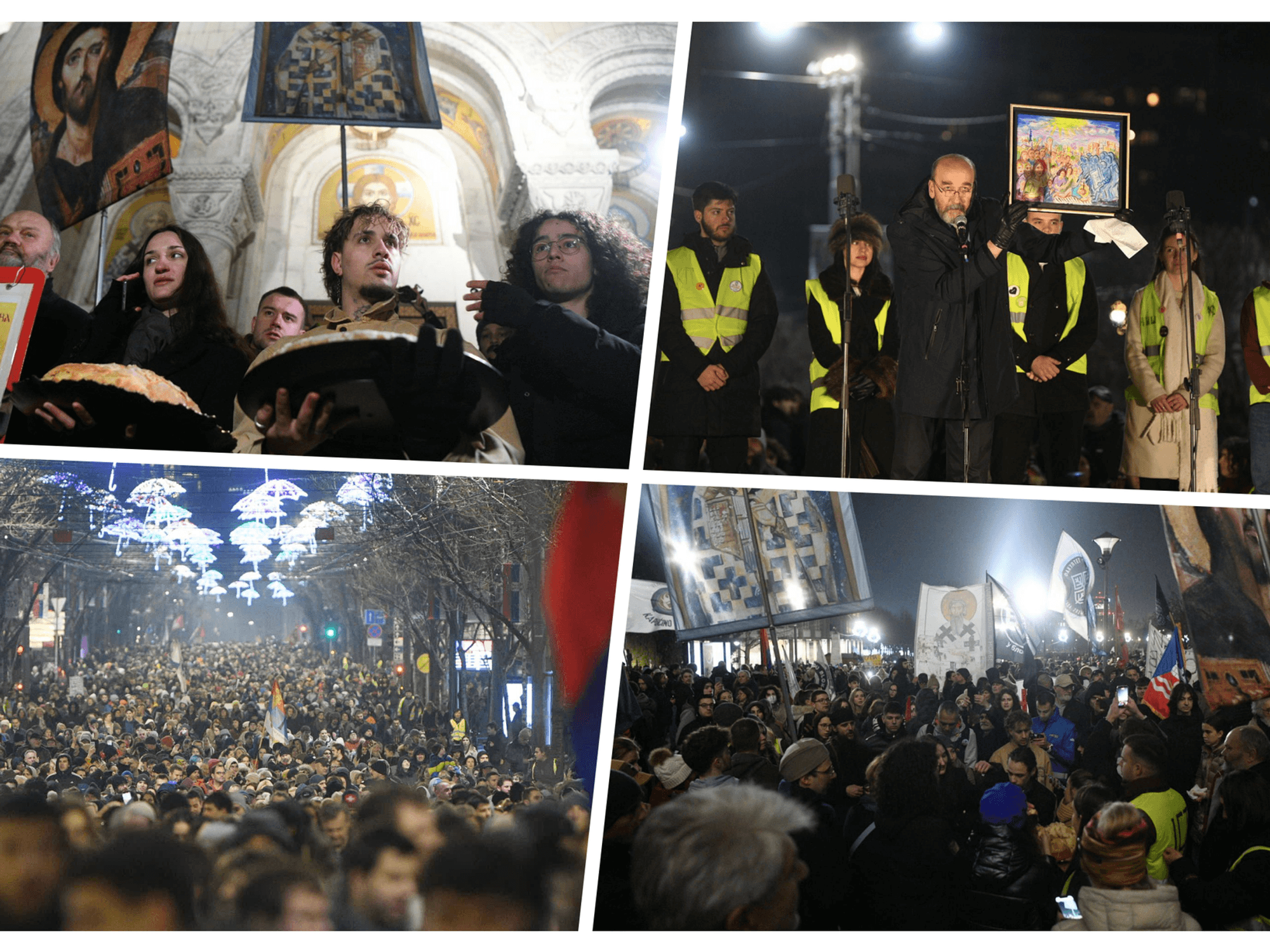 Protesta kundër autoritarizmit të Vuçiqit në Serbi Protesta kundër autoritarizmit të Vuçiqit në Serbi