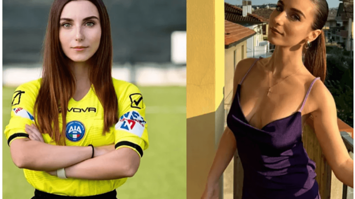 Gjyqtarja e futbollit mahnit Italinë, Gazzetta dello Sport shkruan se publiku vjen në tribuna për shkak të saj