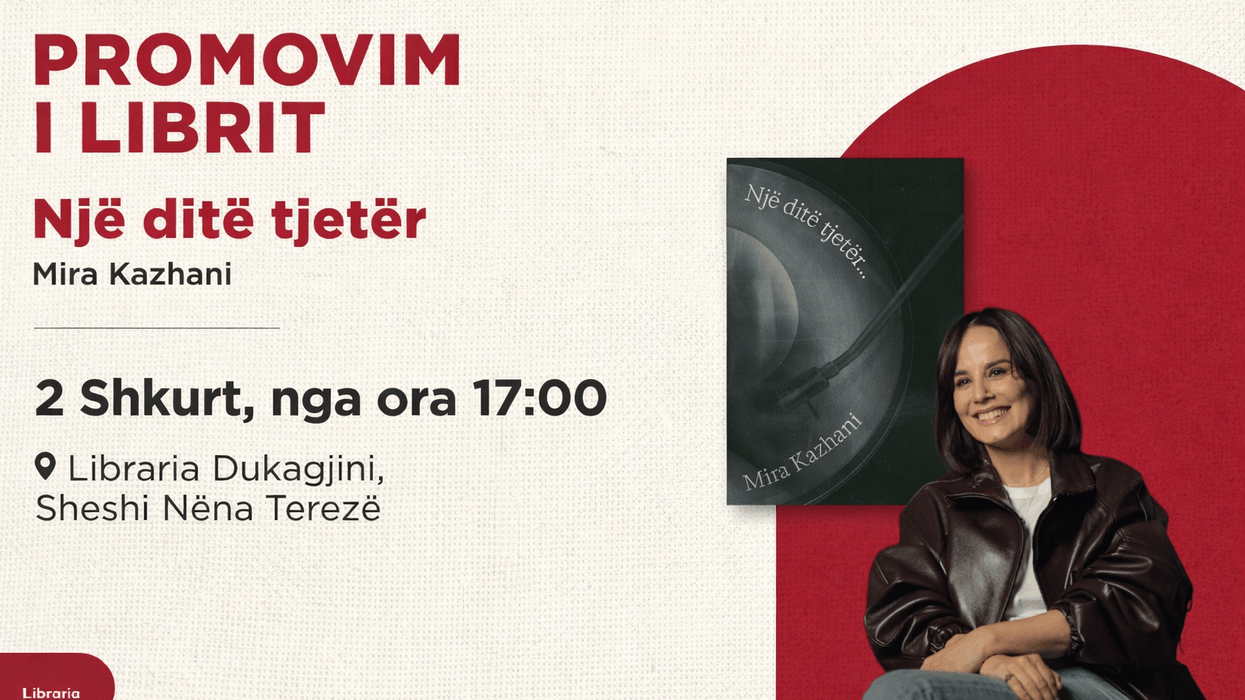 Libraria Dukagjini sjell promovimin e librit “Një Ditë Tjetër” të Mira Kazhani-t