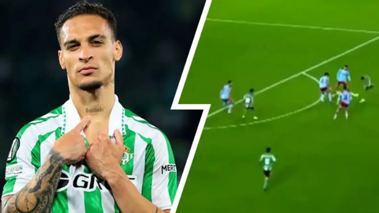 Teknikë e jashtëzakonshme: Antony mahnit ndaj Feyenoordit me një supergol në Ligën e Evropës