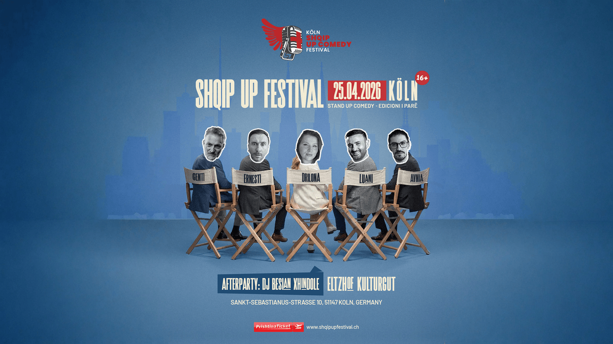 Festivali i humorit shqiptar 'Shqip Up Comedy' zbarkon në Gjermani - zbulohen artistët që do të performojnë
