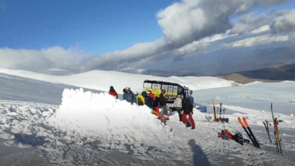 SPB Tetovë: Lëndohet një skiator nga Sllovenia në malet e Sharrit