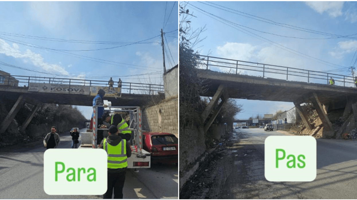Komuna e Mitrovicës po largon reklamat e vendosura kundërligjshëm nëpër rrugët e qytetit Komuna e Mitrovicës po largon reklamat e vendosura kundërligjshëm nëpër rrugët e qytetit