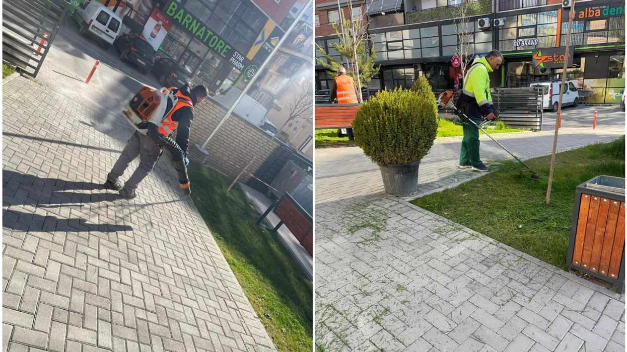 Aksion për mirëmbajtjen e hapësirave publike pranë QMF-ve dhe zonave të banimit në Gjilan