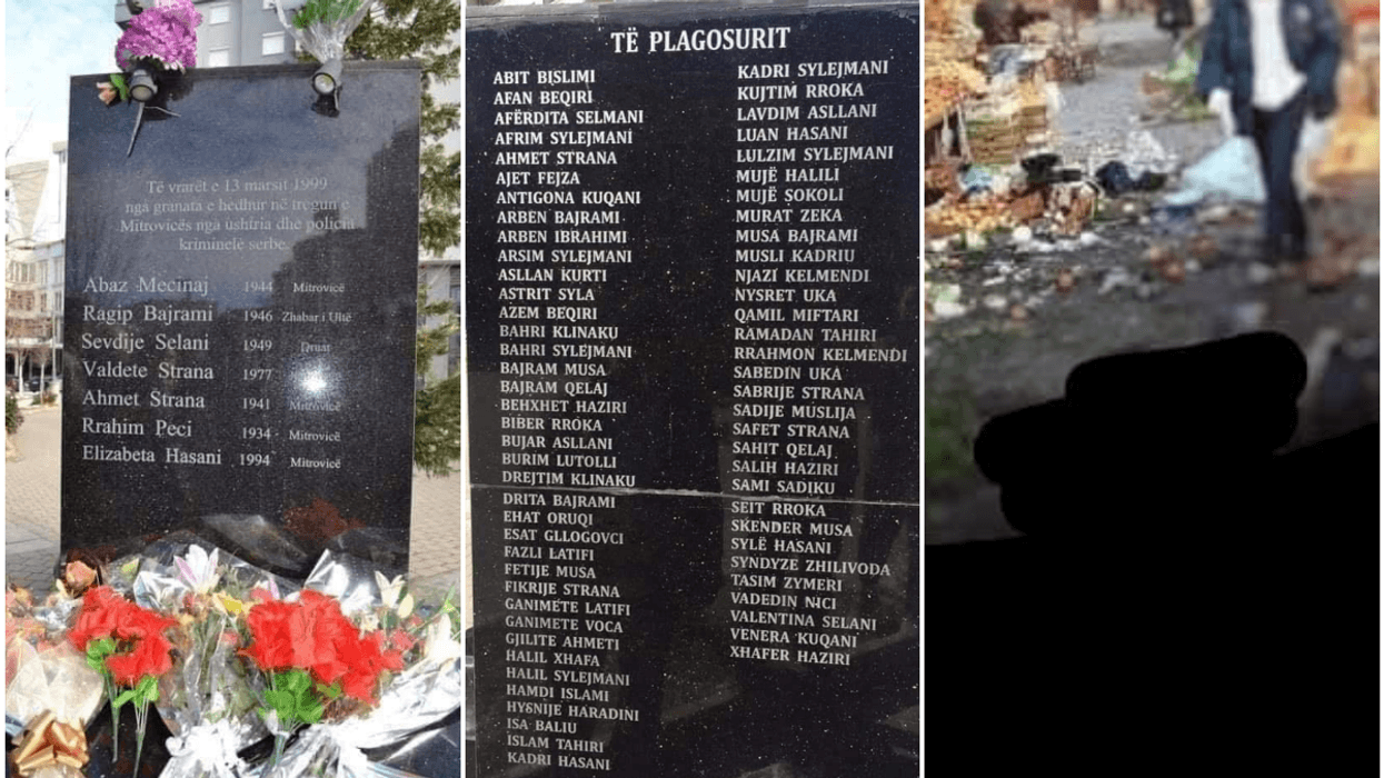 Presidentja Osmani përkujton viktimat e masakrës në Tregun e Gjelbër në Mitrovicë: Dëshmi e krimeve mizore të regjimit serb Presidentja Osmani përkujton viktimat e masakrës në Tregun e Gjelbër në Mitrovicë: Dëshmi e krimeve mizore të regjimit serb