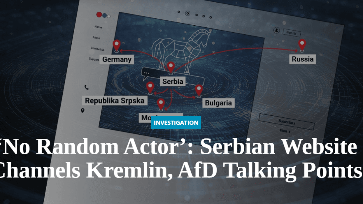 ‘Asnjë aktor i rastësishëm’: Faqet e internetit serbe diskutojnë për Kremlinin dhe AfD-në ‘Asnjë aktor i rastësishëm’: Faqet e internetit serbe diskutojnë për Kremlinin dhe AfD-në