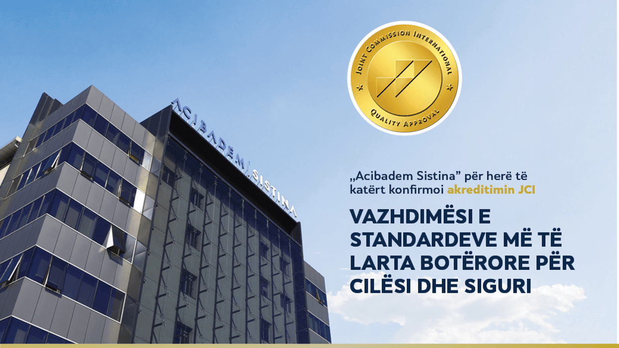 “Acibadem Sistina” për herë të katërt konfirmoi akreditimin JCI “Acibadem Sistina” për herë të katërt konfirmoi akreditimin JCI