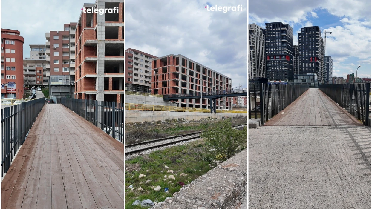 Funksionalizohet mbikalimi mes Arbërisë dhe Pejtonit, por disa qytetarë ende rrezikojnë duke kaluar mbi shina