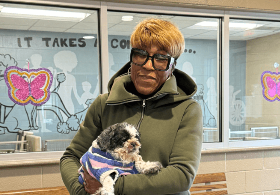 Gruaja ribashkohet me qenin e saj të humbur pas gati një dekade