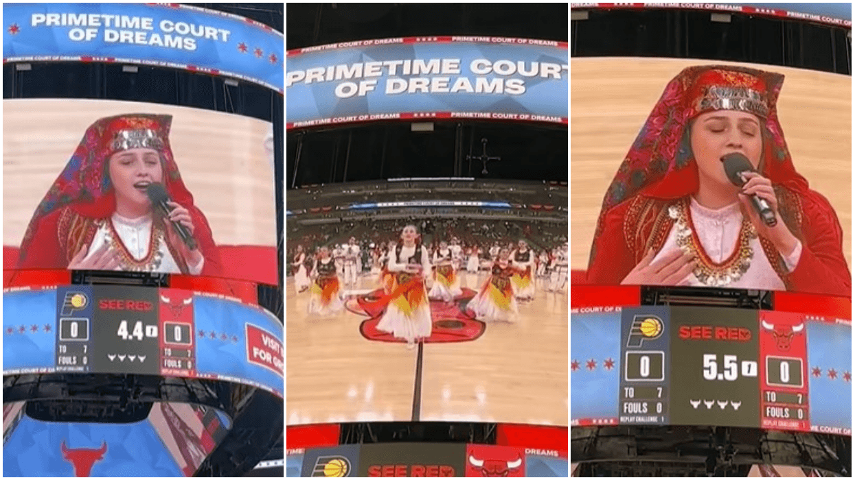 Tingujt shqiptarë pushtojnë NBA-n, spektakël në parketin e Chicago Bulls Tingujt shqiptarë pushtojnë NBA-n, spektakël në parketin e Chicago Bulls