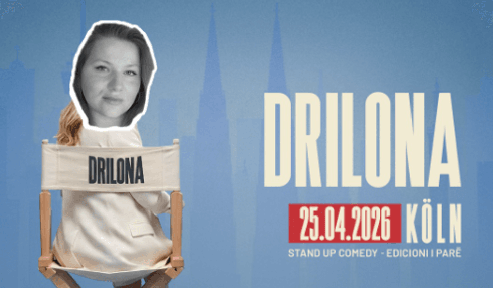 Drilona i bashkohet “Shqip Up Comedy Festival” në Këln