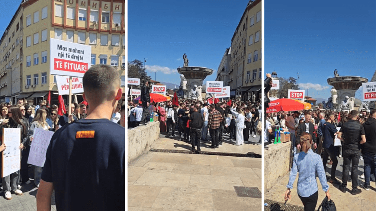 Nis protesta e studentëve në Shkup, kërkohet që provimi i jurisprudencës të mbahet në gjuhën shqipe