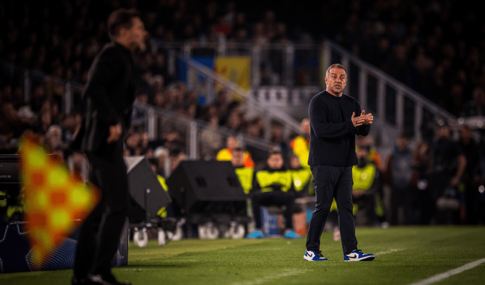 “Cili është qëllimi” - Hansi Flick kritikon VAR-in pas humbjes ndaj Atletico Madrid