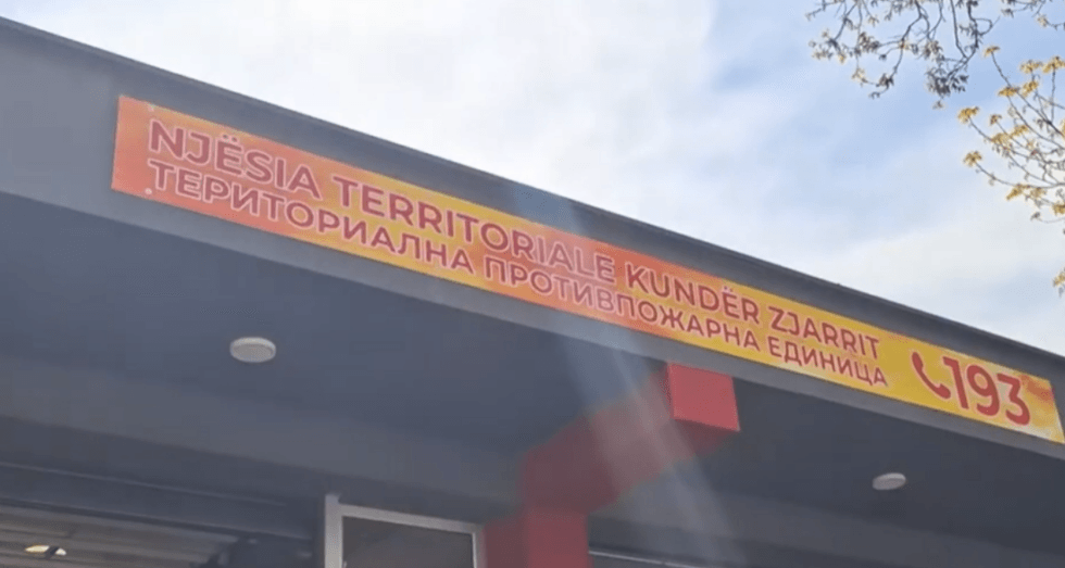 Hapet njësia e zjarrfikësve në Tearcë