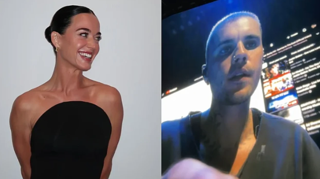 Katy Perry bëri shaka gjatë performancës së Justin Bieber në "Coachella"