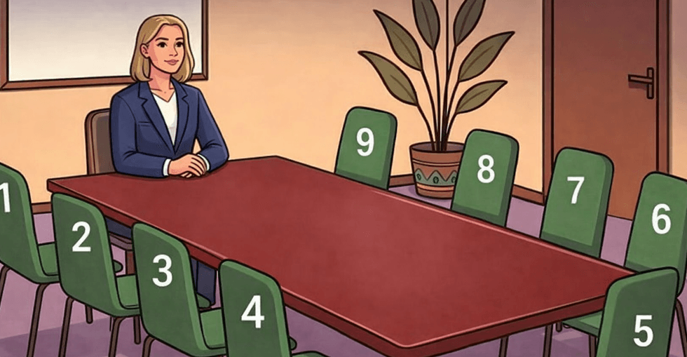 Ku do të uleshit në takim? Zgjedhja juaj zbulon sekretet e karakterit dhe mënyrën si mendoni