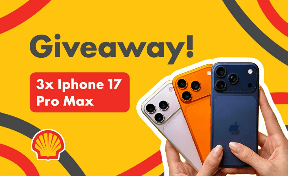Bëje një foto në Shell dhe fito iPhone 17 Pro Max – nis Shell Kosova Creator Awards