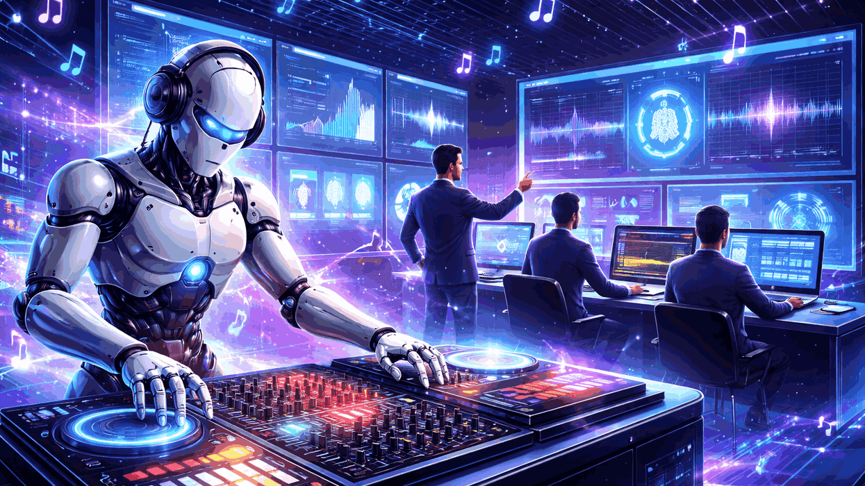 Deezer thotë se 44 për qind e këngëve që ngarkohen në platformën e saj çdo ditë janë të gjeneruara nga inteligjenca artificiale