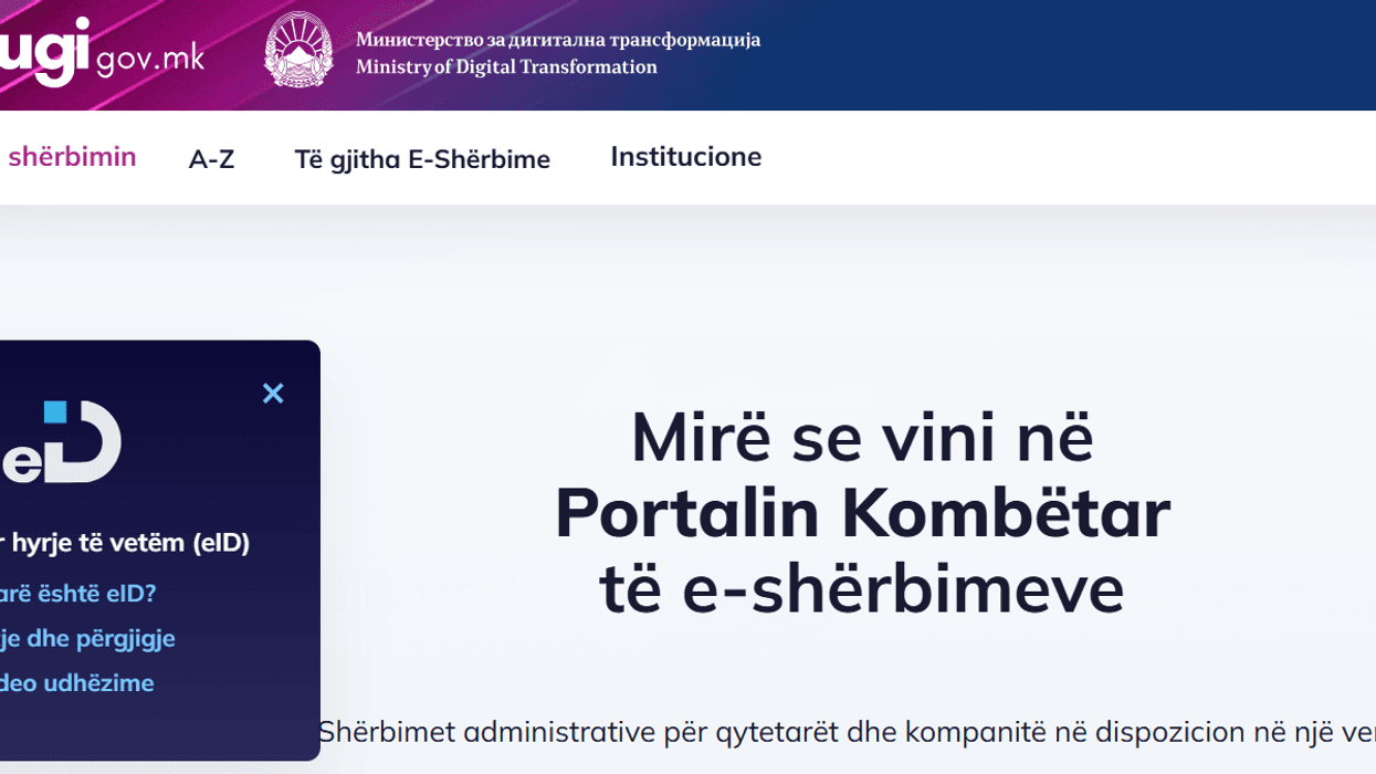 Disa nga shërbimet në portalin uslugi.gov.mk nuk janë të disponueshme për shkak të një përditësimi Disa nga shërbimet në portalin uslugi.gov.mk nuk janë të disponueshme për shkak të një përditësimi