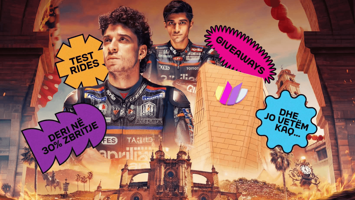Nga pista e Spanjës në Prishtina Mall: MotoGP live, lansimi i Aprilia SR GT 400, oferta ekskluzive, Test Drive dhe dhurata nga Ventoro Motors!