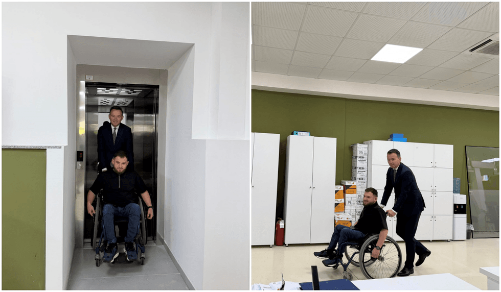 Peci: Objekti i Komunës së Mitrovicës bëhet i qasshëm për personat me nevoja të veçanta