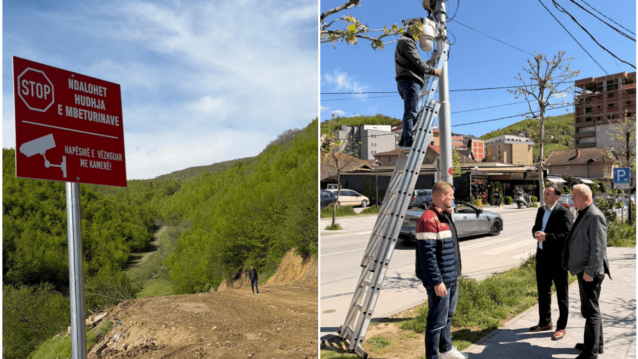 Vishi: Ka nisur funksionalizimi dhe shtimi i kamerave në Kaçanik, vendosen edhe në zonat ku u pastruan deponitë ilegale