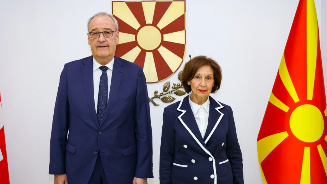 Presidenti zviceran në Shkup: Zvicra i jep rëndësi të madhe paqes dhe stabilitetit në Ballkanin Perëndimor