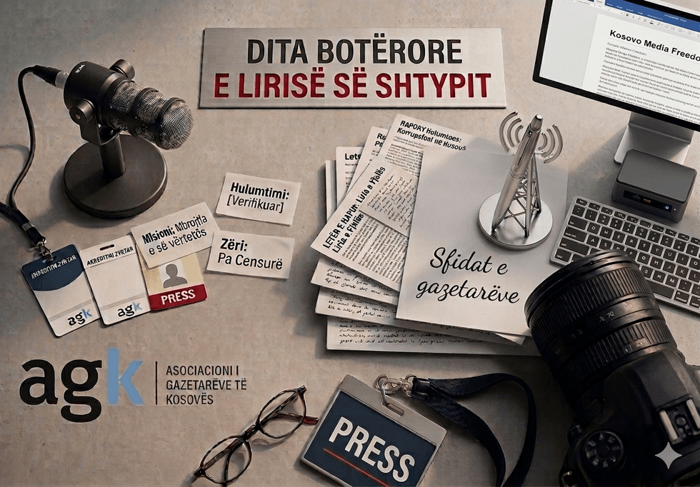Liria e shtypit në letër, sfida serioze në praktikë – gazetarët në Kosovë nën kërcënime të vazhdueshme