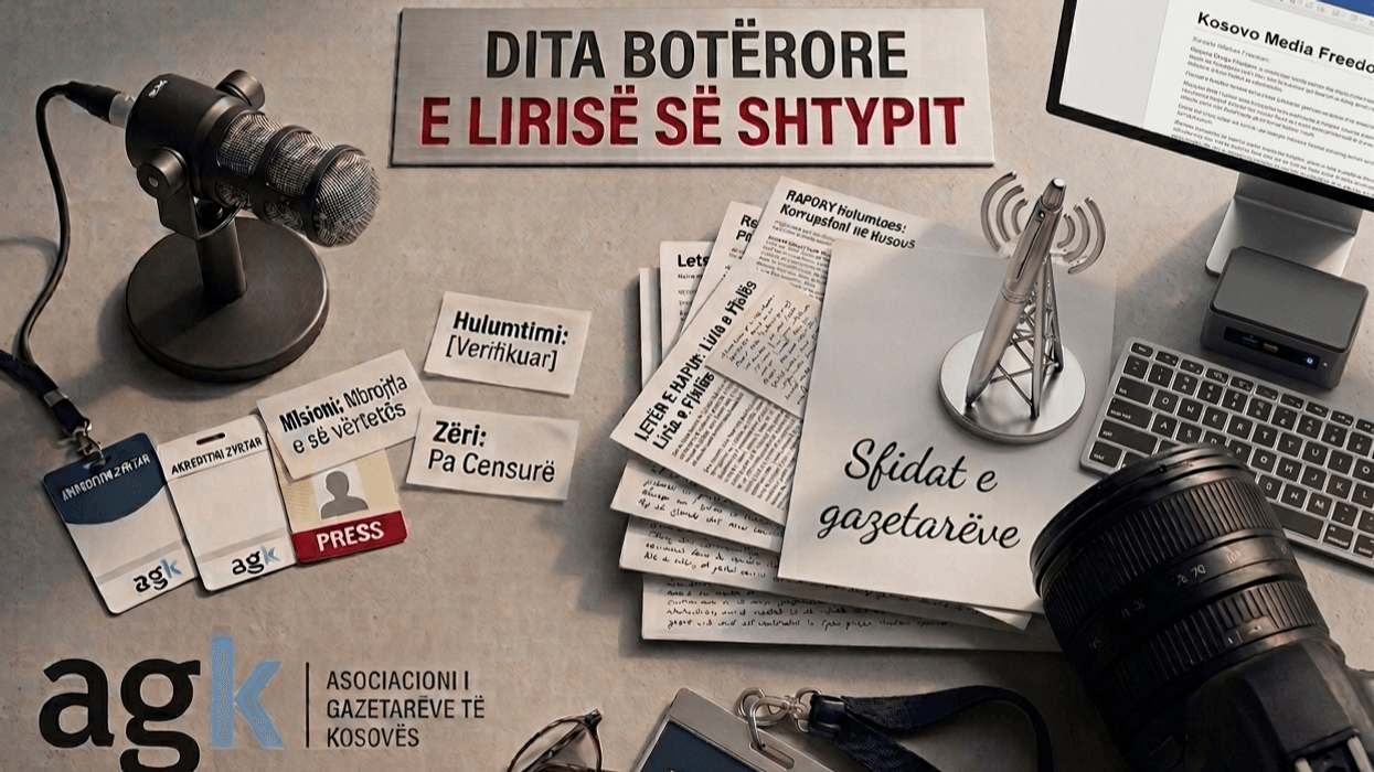 Liria e shtypit në letër, sfida serioze në praktikë – gazetarët në Kosovë nën kërcënime të vazhdueshme