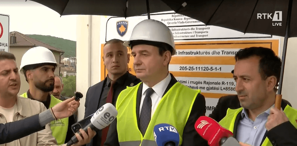 Nisin punimet në rrugën Kijevë–Malishevë, investim 2.3 milionë euro për mbi 11 kilometra