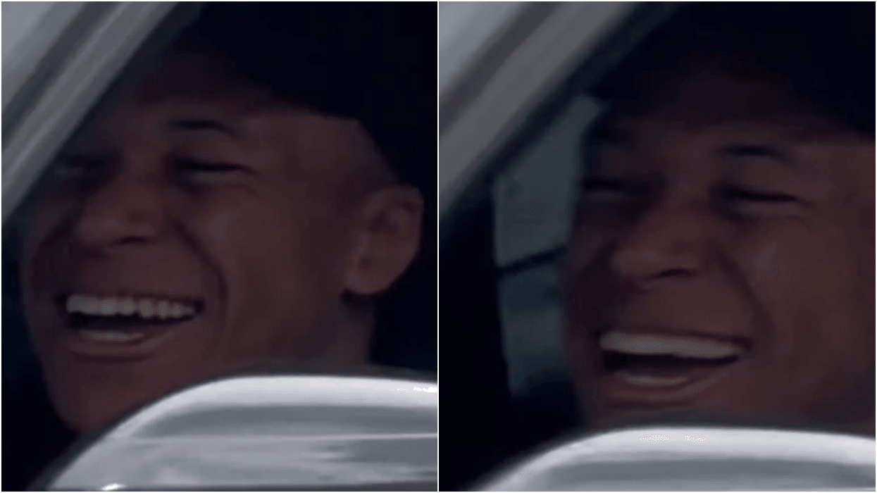 Mbappe largohet nga stërvitja e Real Madridit duke qeshur me të madhe pas sherrit