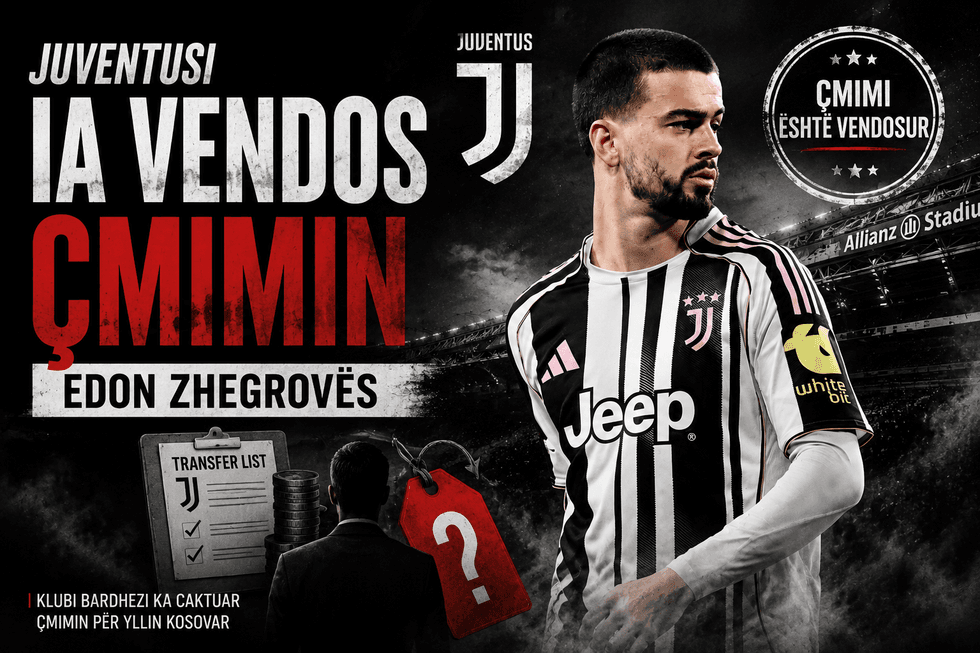 Juventusi i vendos çmim qesharak Edon Zhegrovës