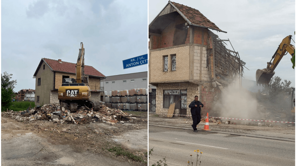 Komuna e Drenasit nis rrënimin e një objekti në Komoran, thotë se një pjesë e tij kishte zënë hapësirë publike