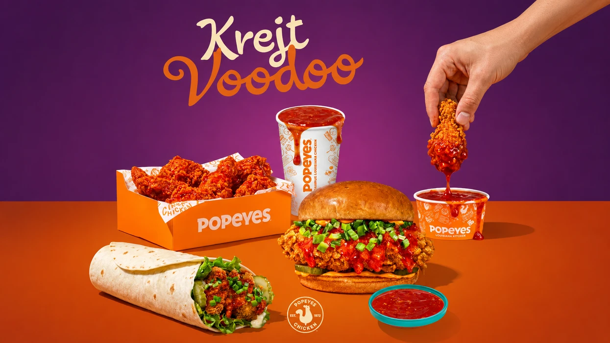 Popeyes shton një shije të re: VooDoo Wrap
