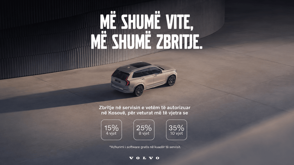 Volvo vjen me zbritje deri 35%
