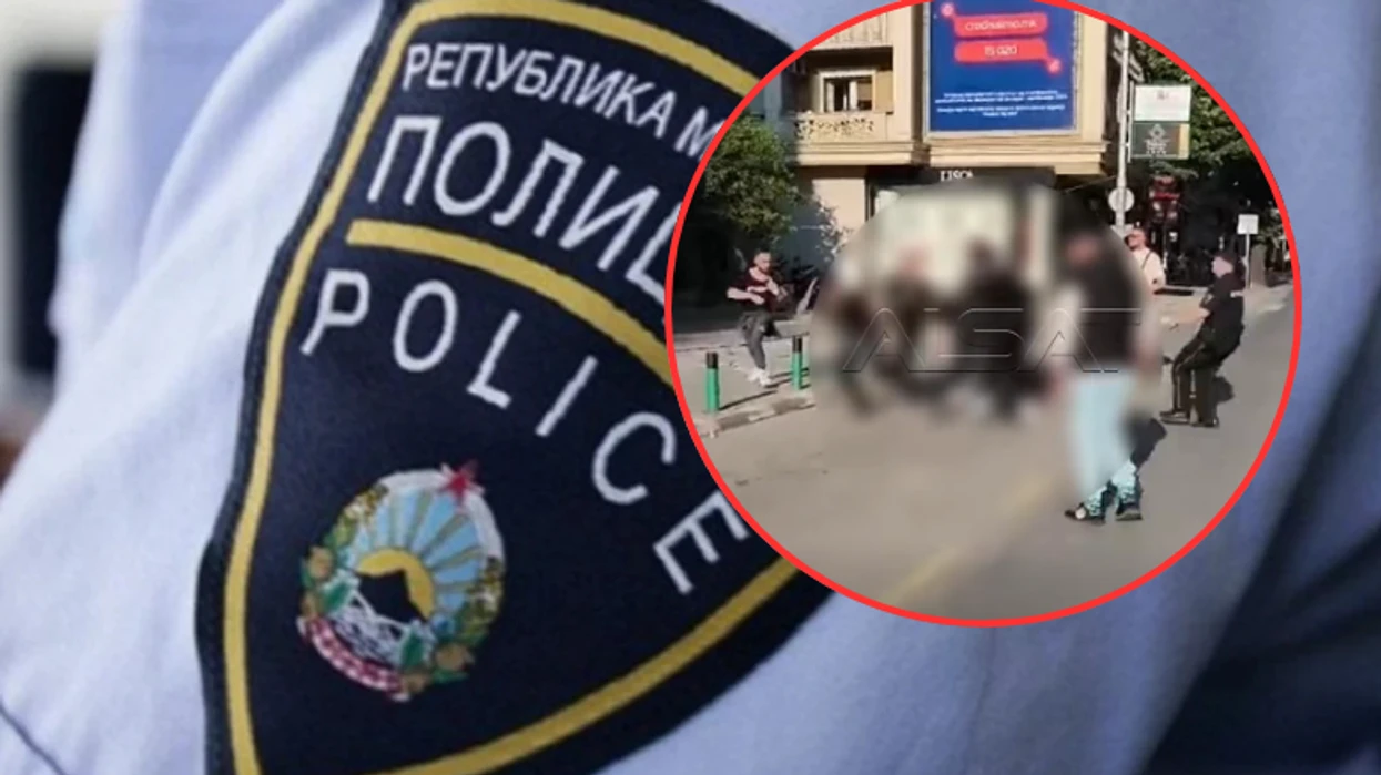 Protestat në Shkup, policia ndalon disa persona