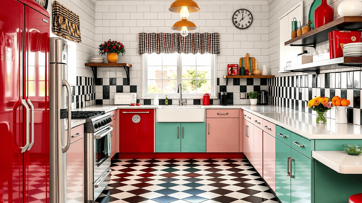 Detaji retro i viteve ’60 po rikthehet sërish në kuzhinat moderne