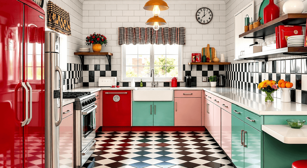 Detaji retro i viteve ’60 po rikthehet sërish në kuzhinat moderne