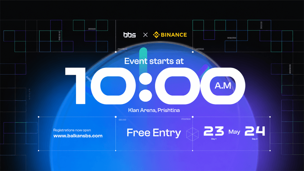 Mësohet orari zyrtar i fillimit të Balkans Blockchain Summit 2026 më 23 dhe 24 Maj