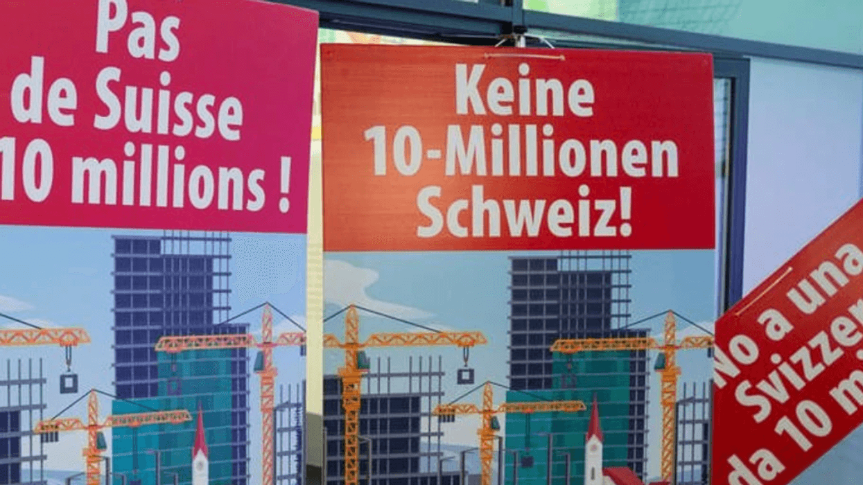 Politikanët në Zvicër me prejardhje shqiptare kundër kufizimit të popullsisë në 10 milionë banorë