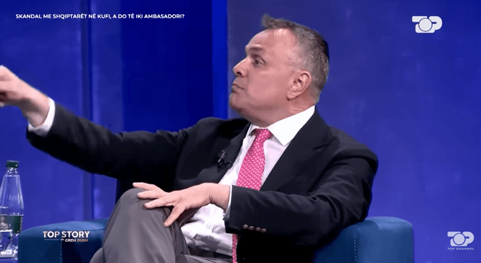 Karamuço: Denion Meidani është ambasadori më i ndjekur dhe më i përgjuar në Maqedoninë e Veriut